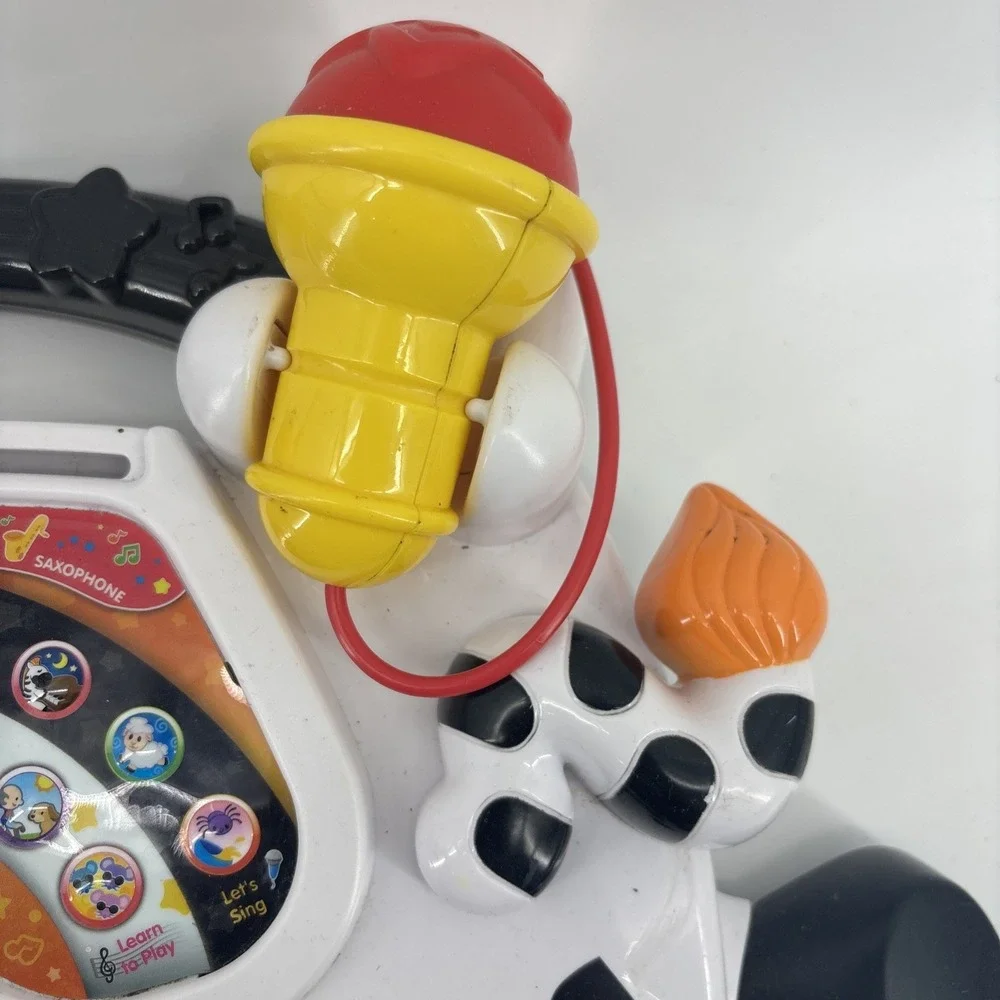 VTech Zebra Piano Zoo Jamz Toddler Learning Toy -‎ Lights & Sounds Works Great!